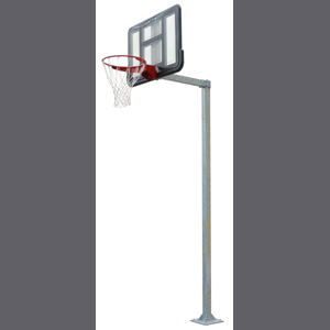 Impianto basket esterno monofacciale